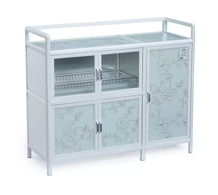 CLOSE ตู้อเนกประสงค์อลูมิเนียม 97x38x83 ซม. AURA WHITE