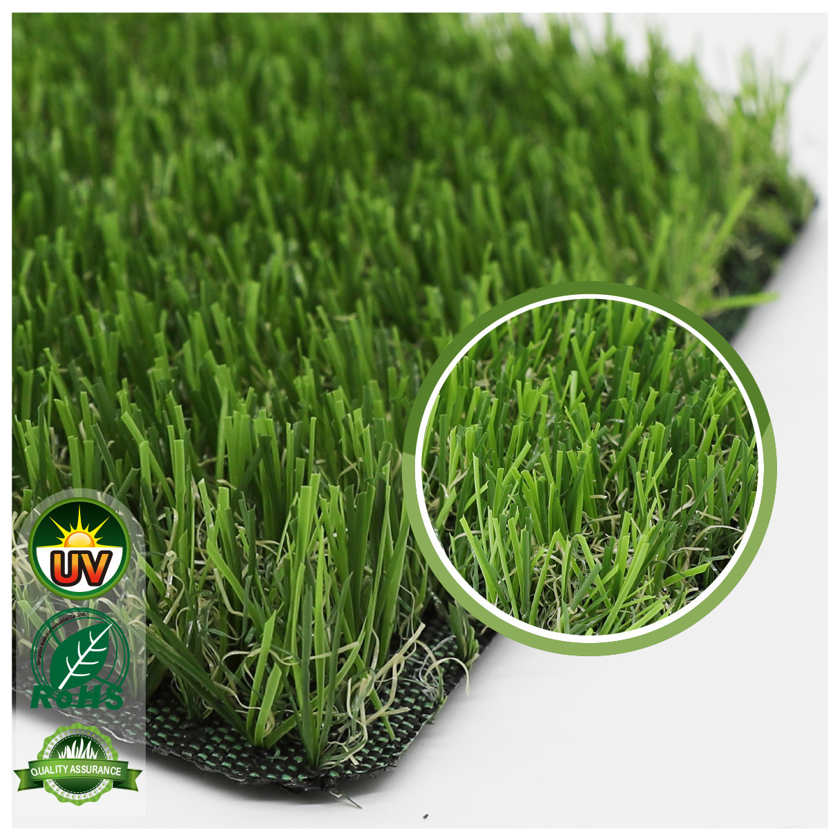 Tree’O หญ้าเทียม ขนหญ้ายาว 25มม. 1x4M รุ่น 25MM Grass สีเขียว 4 โทนสี
