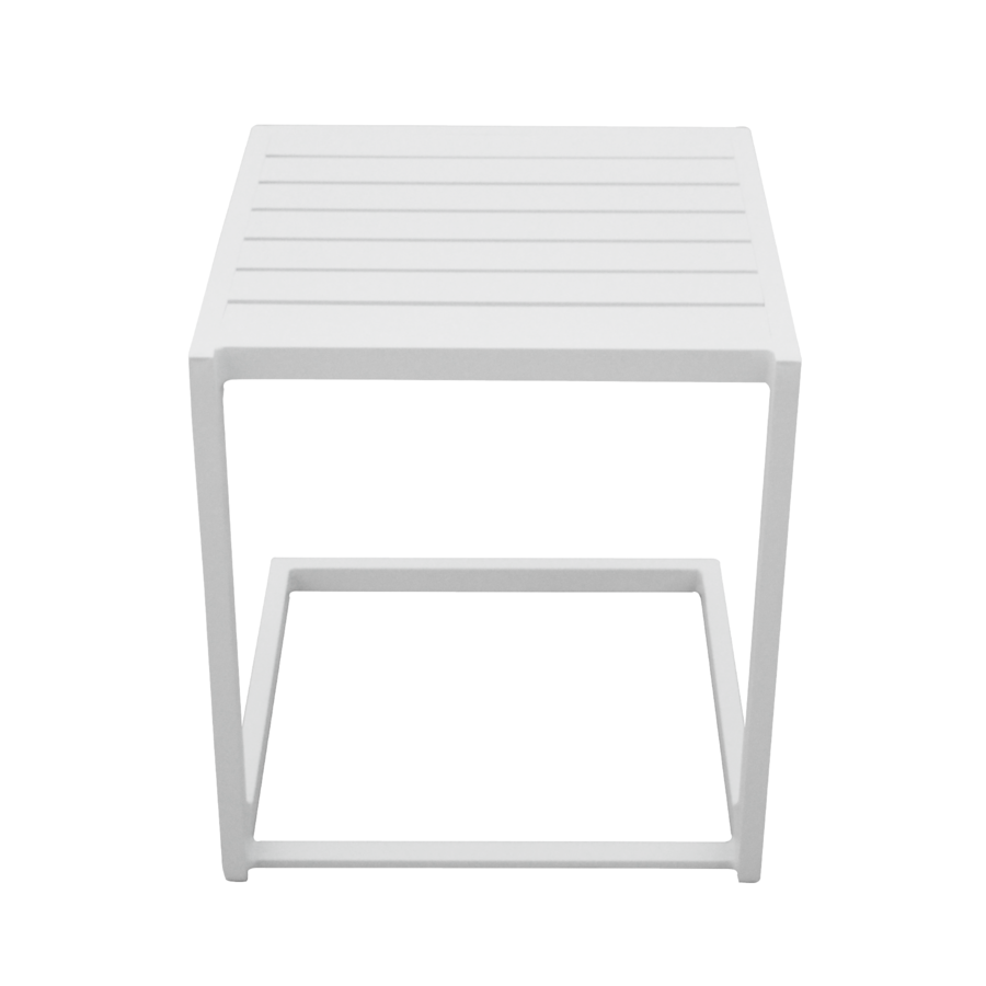 SUMMER SETโต๊ะ outdoor อลูมิเนียม Rang ขนาด 45x45x50 ซม. สีขาว