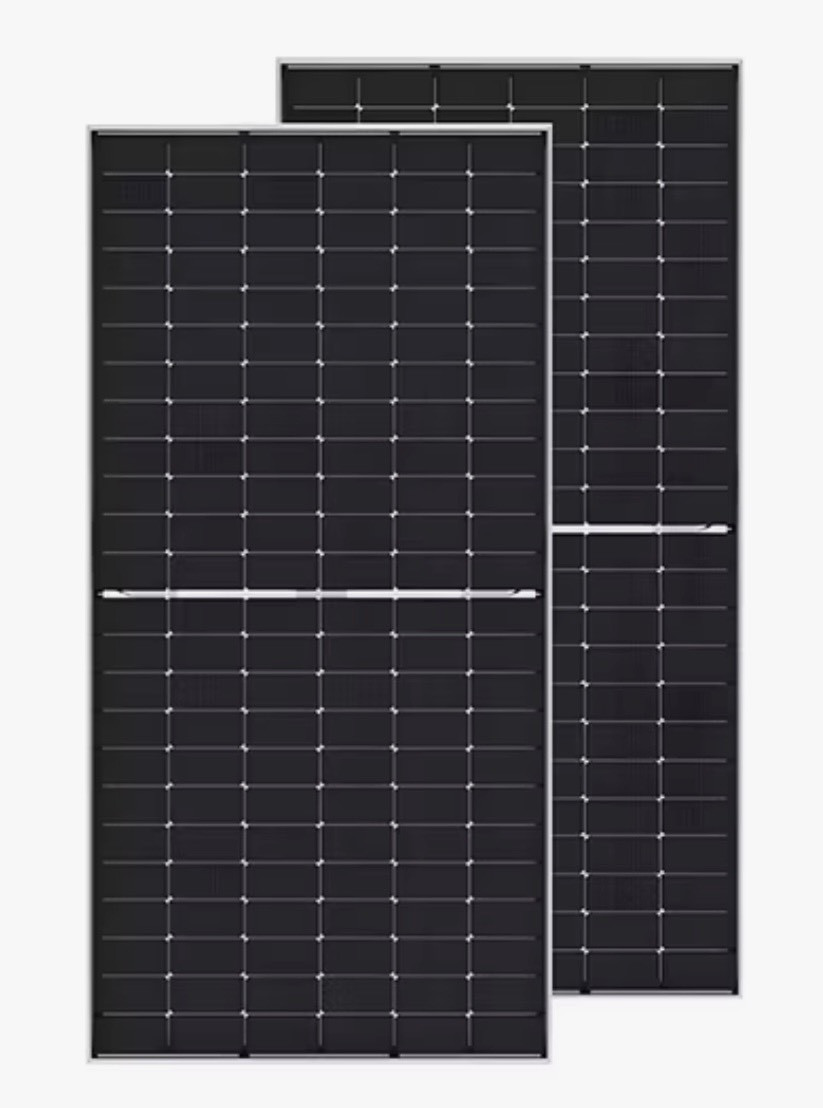 JINKO แผงโซล่าเซลล์  580W MONOCRYSTALLINE รุ่น 72HL4-BDV  N-Type Bifacila 2,278 X 1,134 X 30mm สีดำ