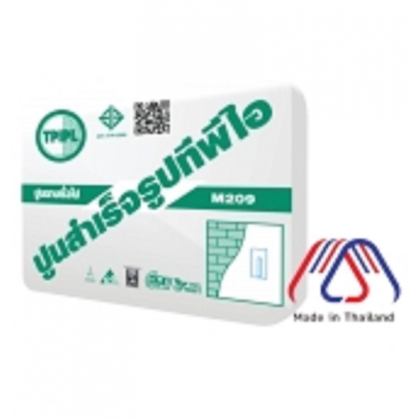 TPI ปูน(ปูนฉาบสำเร็จรูปทั่วไป) 50 kg M-209 สีเทา
