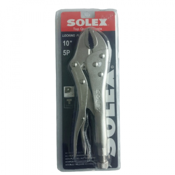 SOLEX คีมล็อค 5 จุด (ธรรมดา) 10นิ้ว