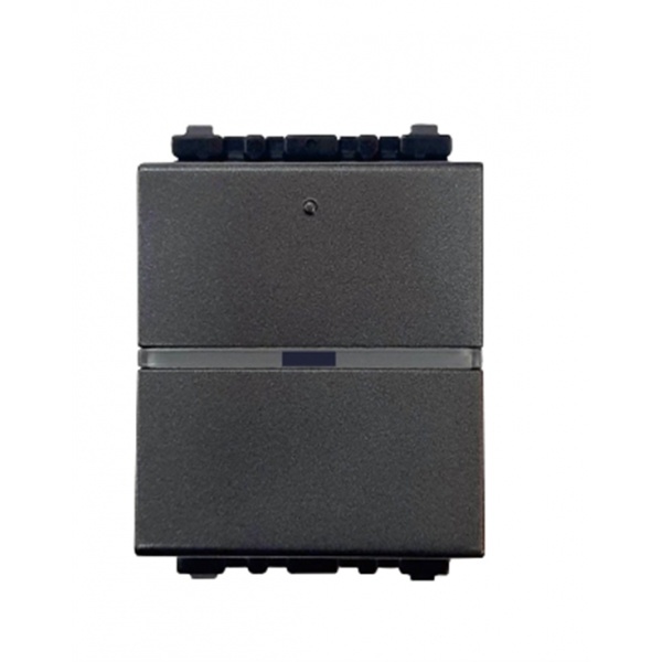 PANASONIC สวิตช์ไฟหิ่งห้อยทางเดียว รุ่น WEAG5561MB สีดำ
