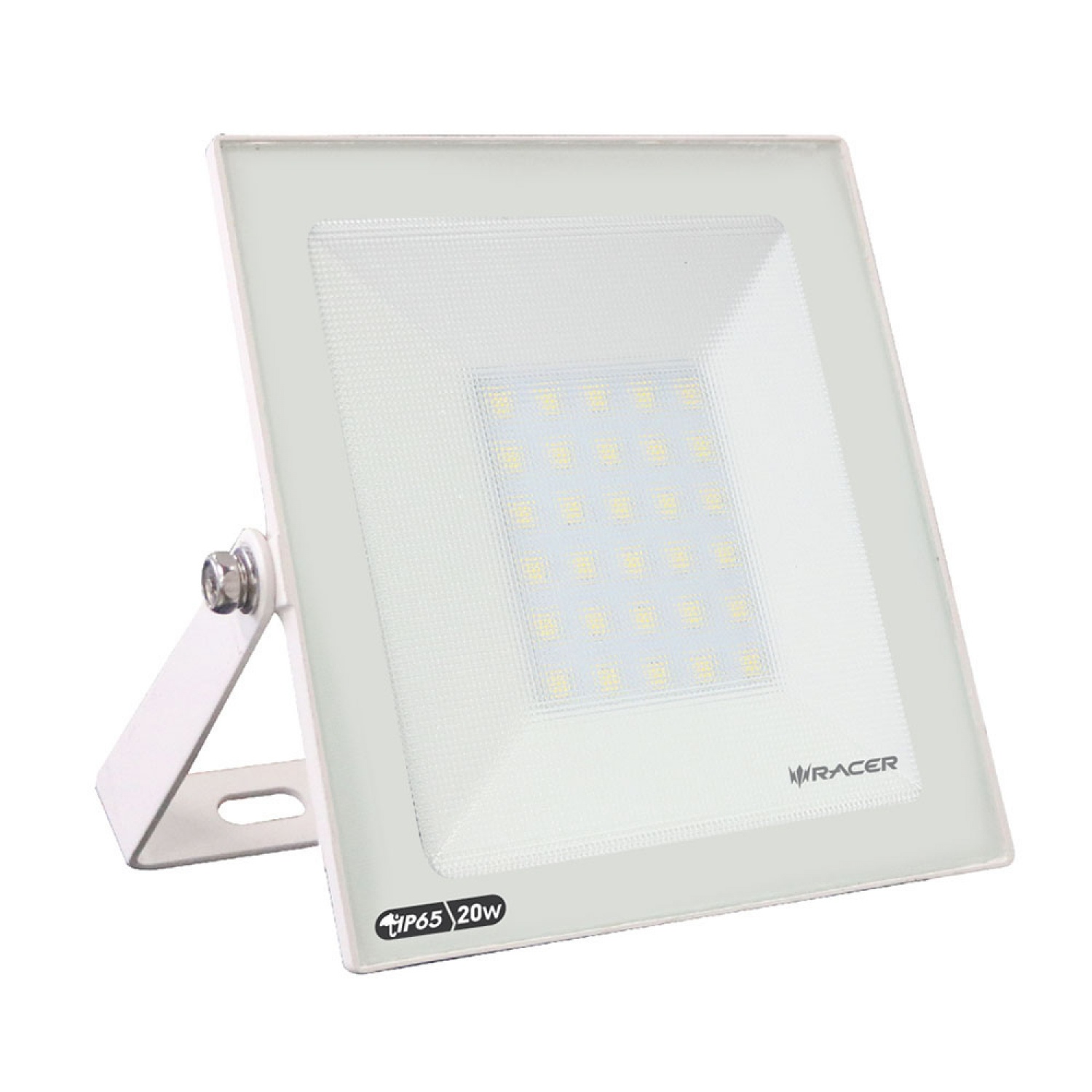 RACER โคมไฟฟลัดไลท์ LED 20W รุ่น VERTICAL SLIM แสงขาว