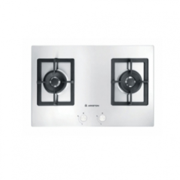 ARISTON เตาแก๊สแบบฝังหน้าสเตนเลส 2 หัวเตา P722T / IX /A