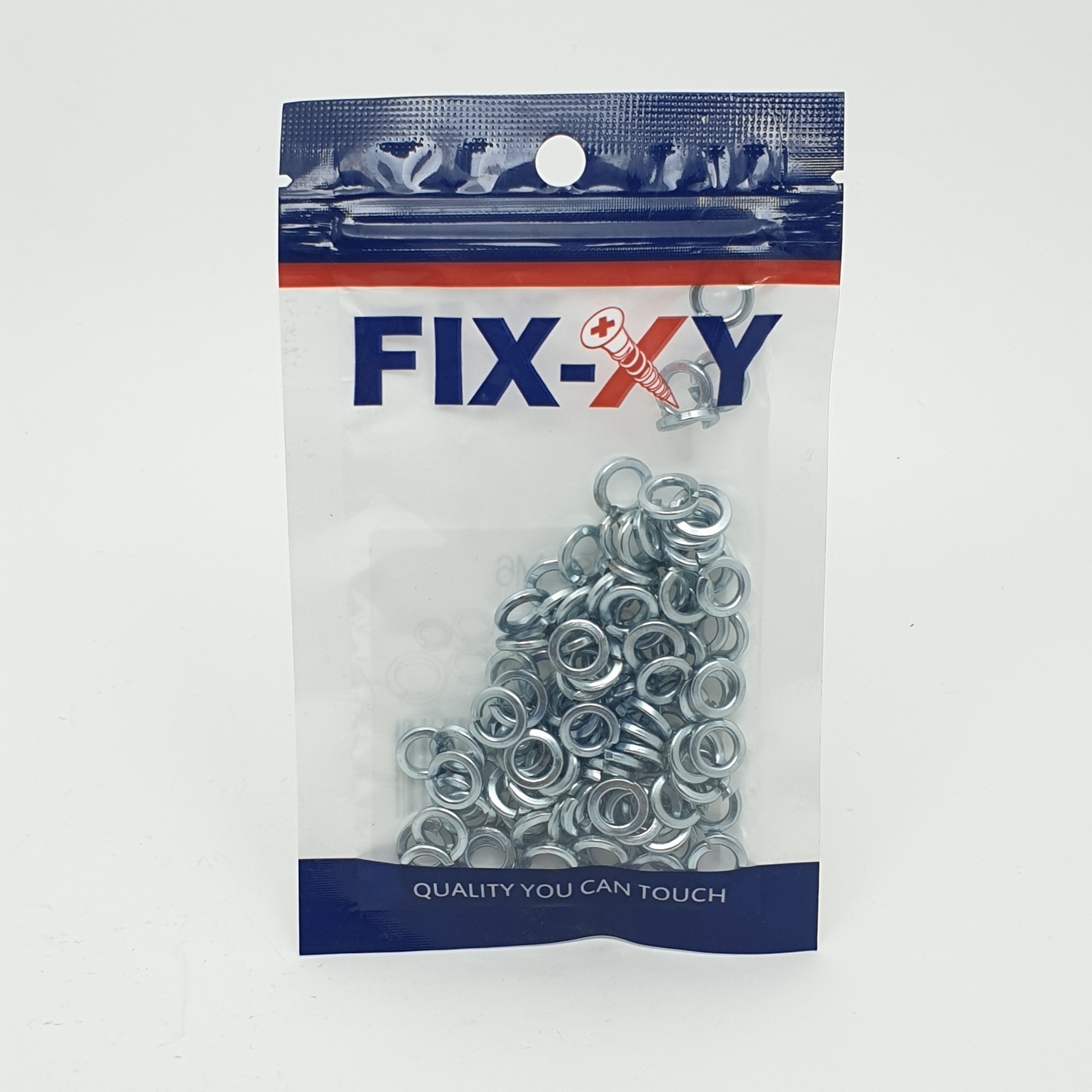 FIX-XY แหวนสปริง M 6 EM-004 สีโครเมี่ยม
