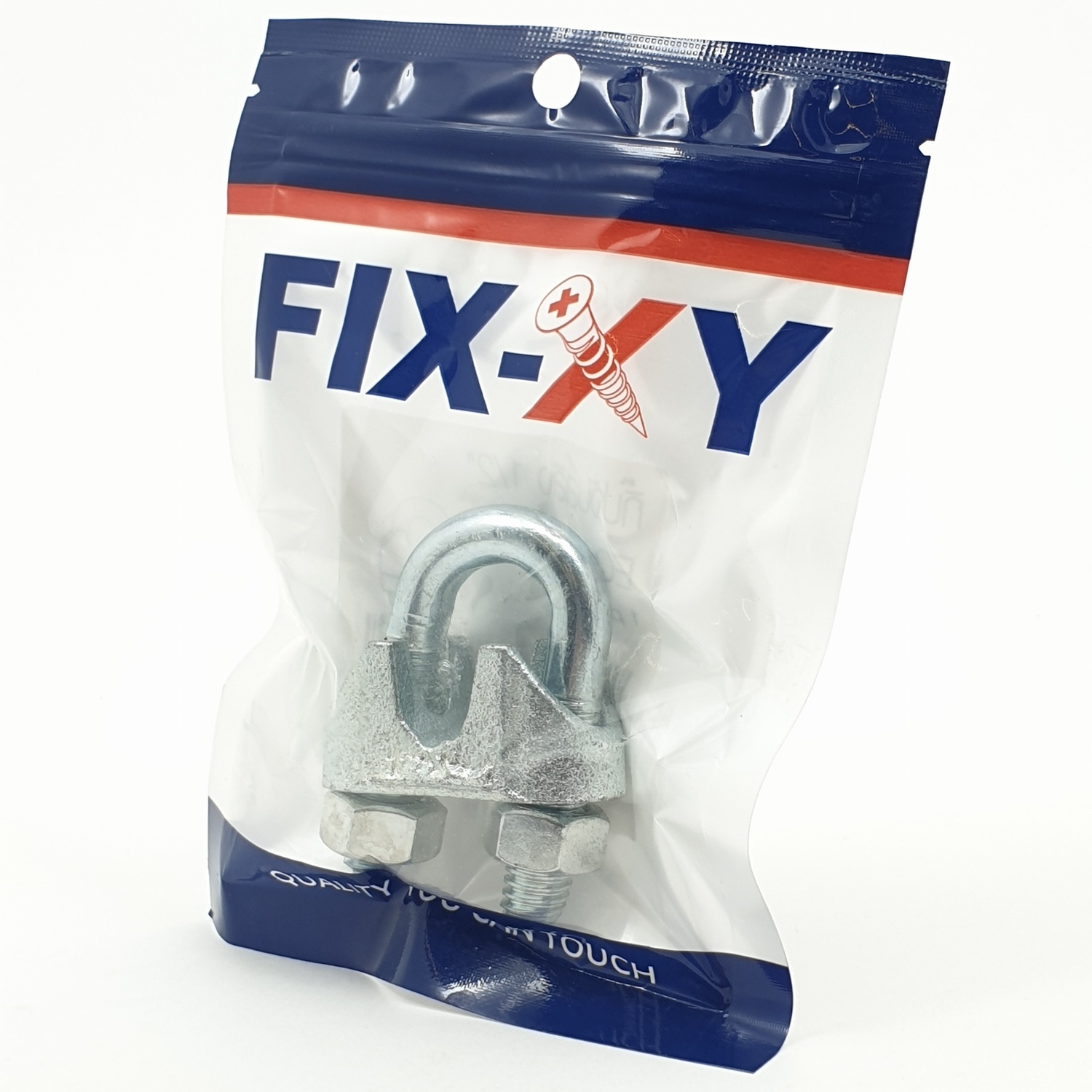 FIX-XY กิ๊บจับลวดสลิง1/2 รุ่น EQ-007-M (1ชิ้น/แพ็ค) |GlobalHouse