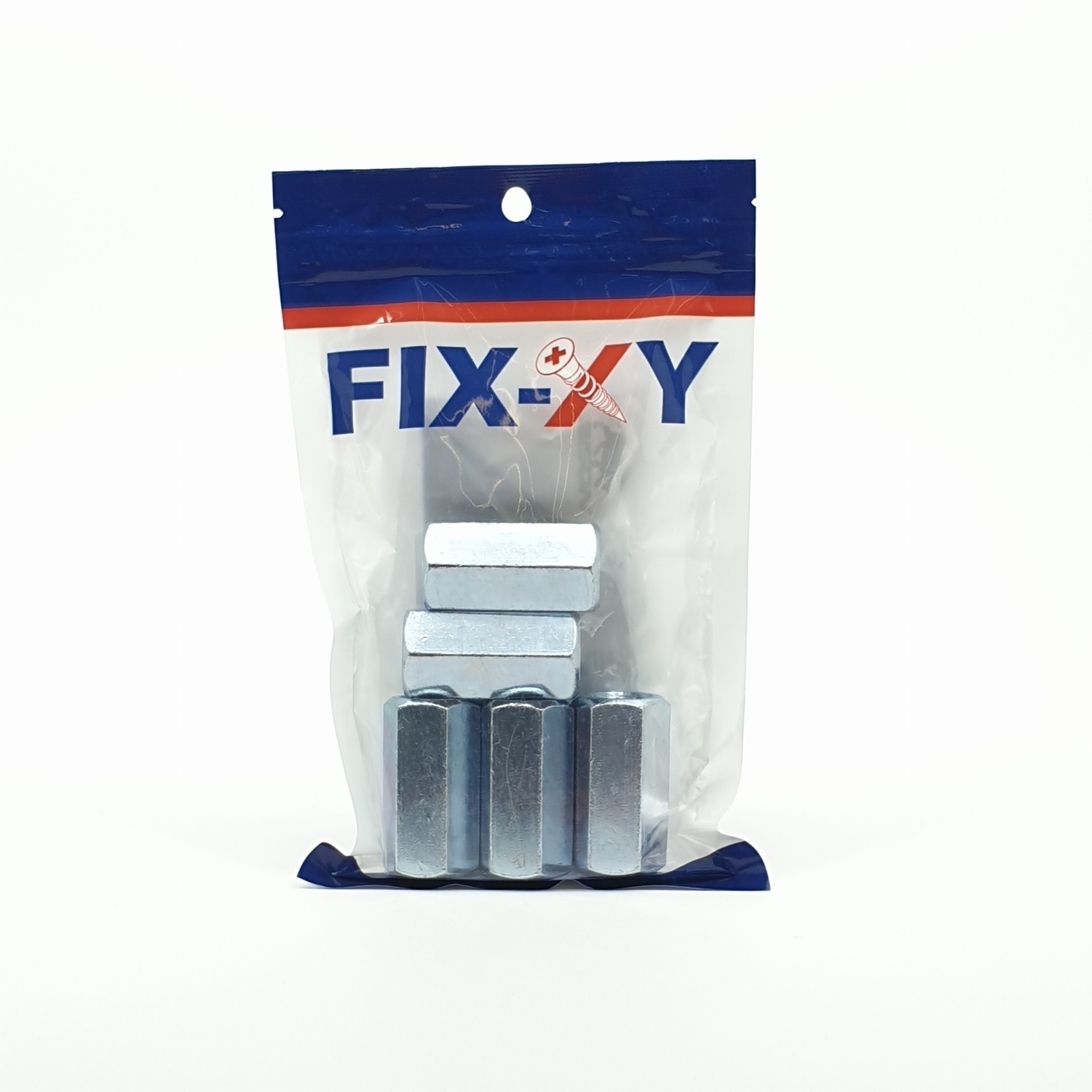 ข้อต่อสตัดเกลียว M16 รุ่น EA-013 (5ชิ้น/แพ็ค) FIX-XY