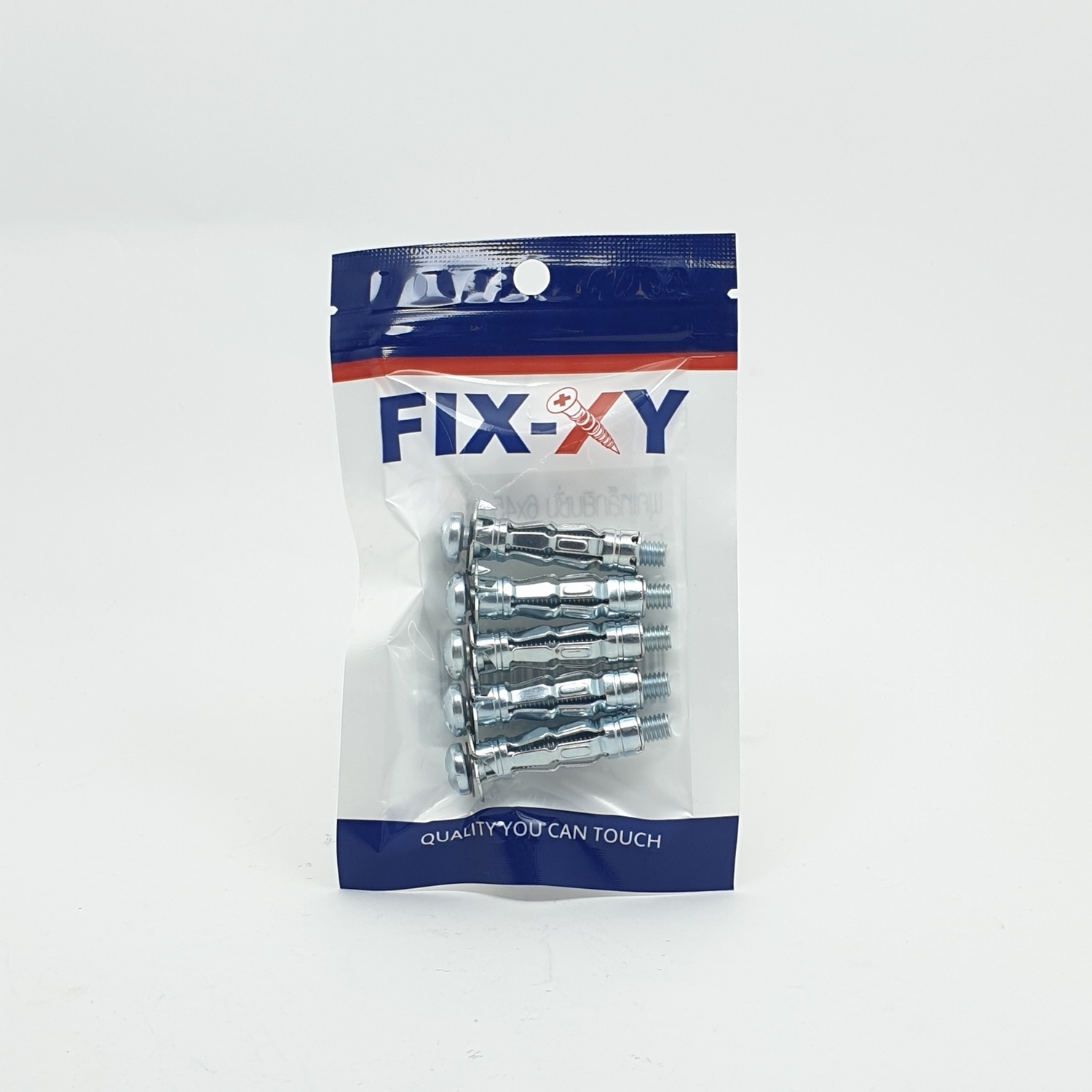 FIX-XY พุกเหล็กยิบซั่ม 6x45mm. (5ชิ้น/แพ็ค) EI-011