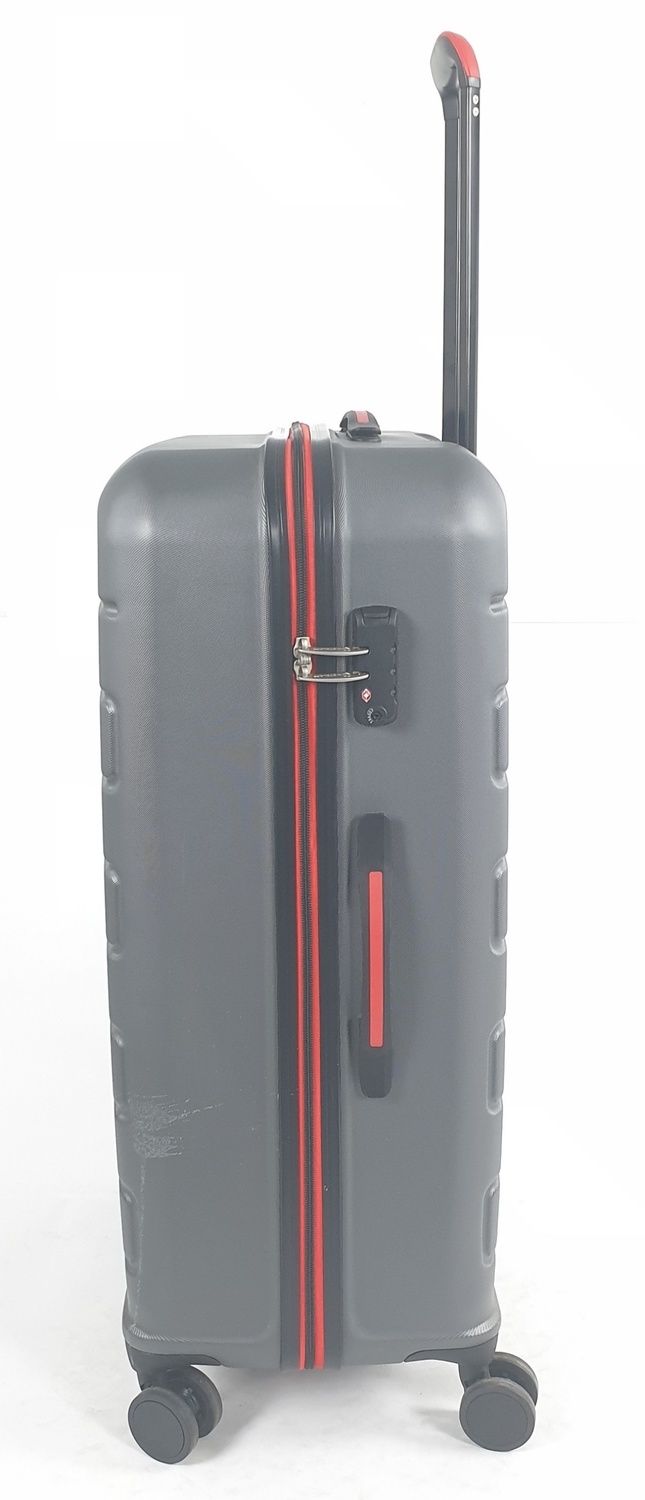 WETZLARS กระเป๋าเดินทาง ABS ขนาด 28 นิ้ว  สีเทาเข้ม A-9361GR-3 