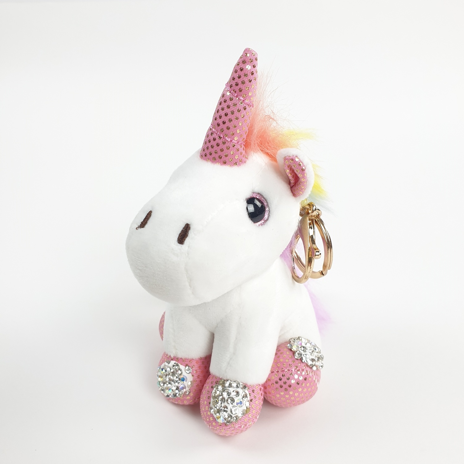 KOJI พวงกุญแจตุ๊กตายูนิคอร์น JHSP001 สีขาว