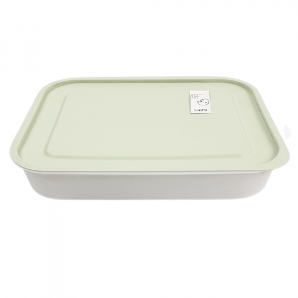 UCHI กล่องเก็บไข่ 24 ฟอง ZWF075-GN ขนาด 27.3 x 37.2 x 7 cm สีเขียว