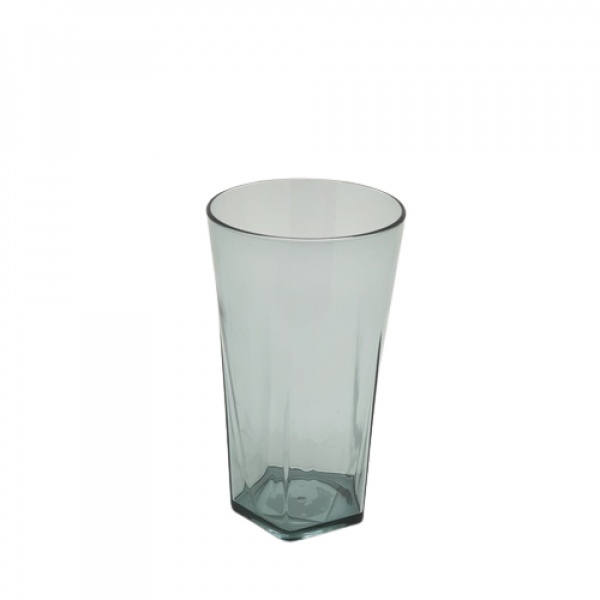 GOME แก้วพลาสติก 350 ML. 5.4x7.5x13 ซม. ZS8015 สีเทาอ่อน