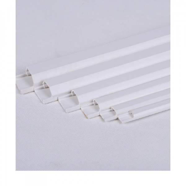 V.E.G. รางร้อยสายโทรศัพท์ 10x12 มม. 1M รุ่น A-ECT-02-1MW สีขาว