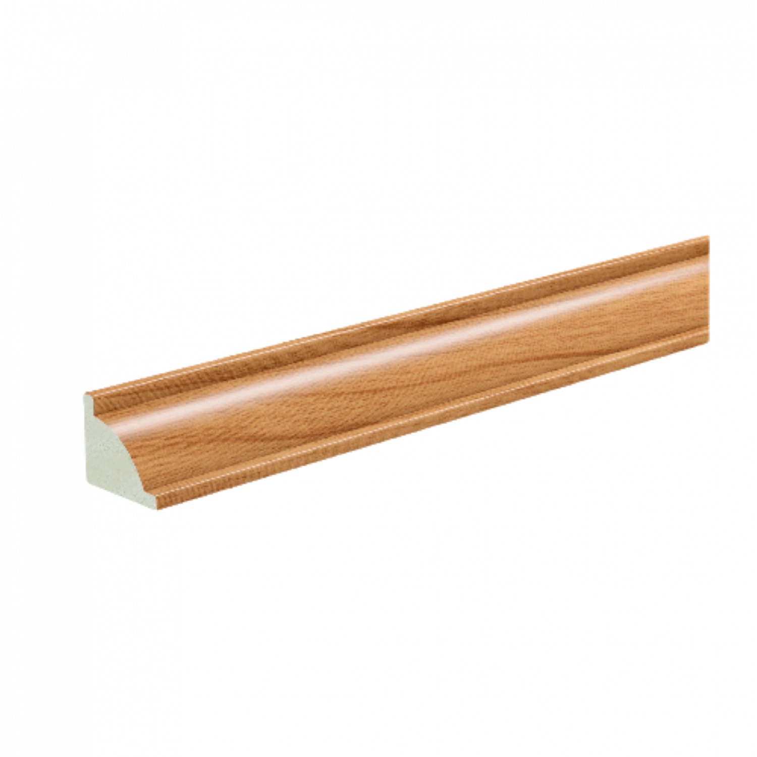 GREAT WOOD ไม้บัวครอบมุม PVC FCN-0183A 18x15x2700mm. CH01