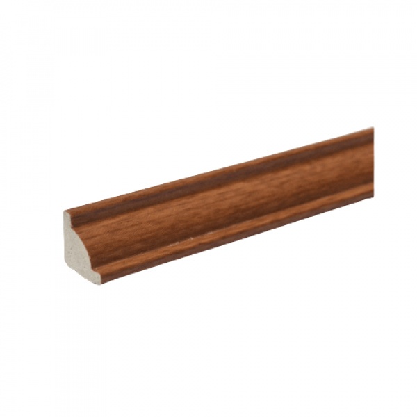 GREAT WOOD ไม้บัวเข้ามุม PVC FCN-0183A (CH02) 18x15x2700มม. สีเชอร์รี
