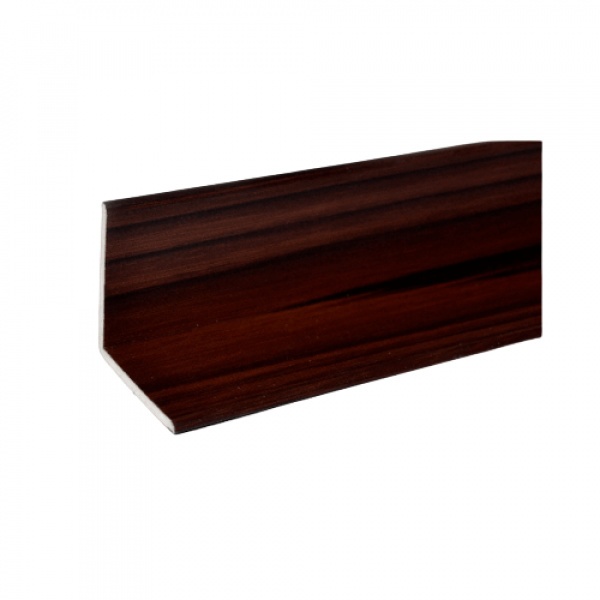 GREAT WOOD ไม้บัวเข้ามุม PVC FCN-0302I (CH01) 30x30x2700มม. สีสัก