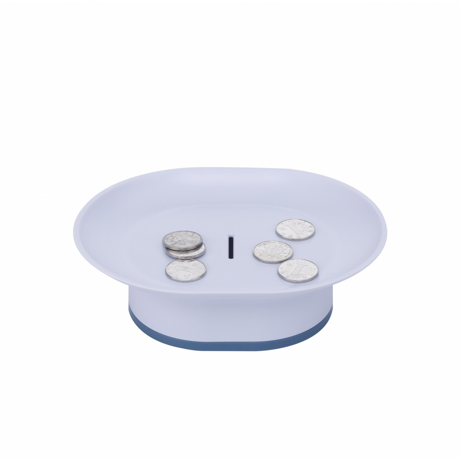 GOME กล่องเก็บของมีช่องหยอดเหรียญ 14184GR สีเทา
