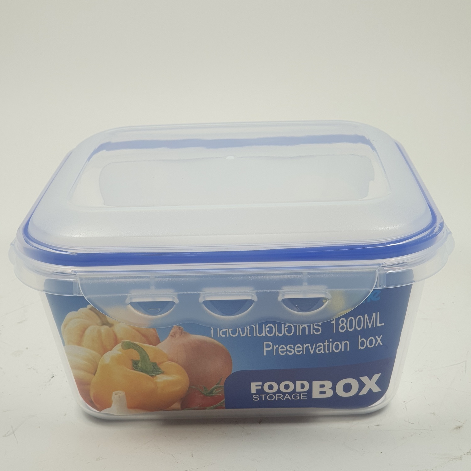 GOME กล่องถนอมอาหาร 1,800ML. 18.8x18.8x9.9 ซม. EL014
