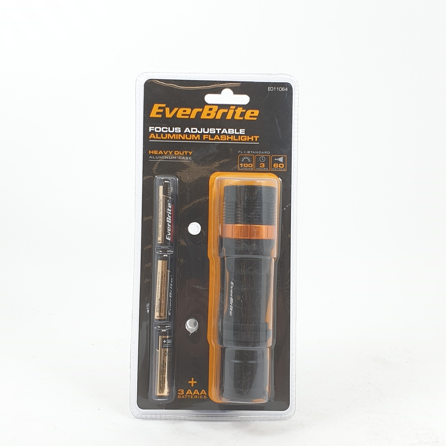 V.E.G ไฟฉาย ขนาด 3.45x13.5x3.45 cm E011064 สีดำ