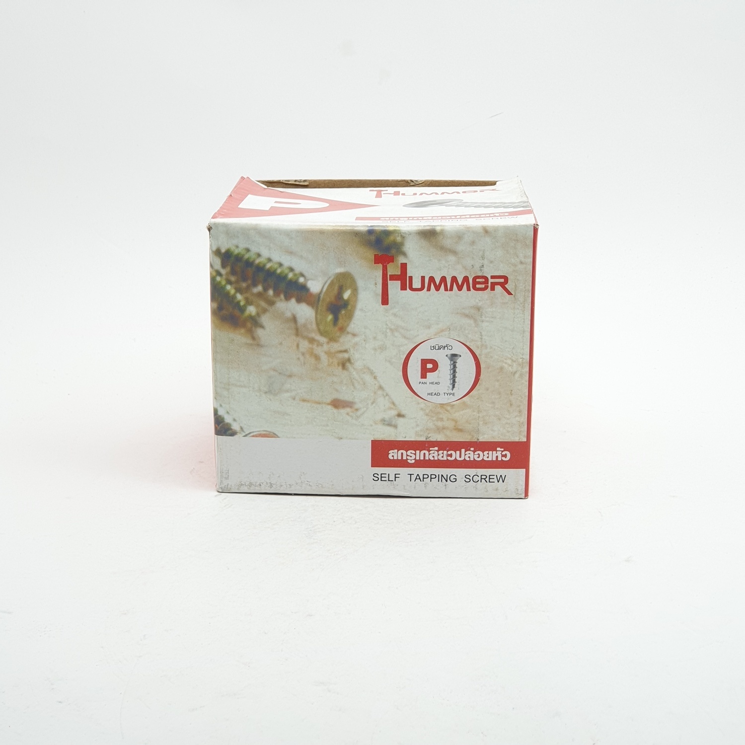 HUMMER สกรูเกลียวปล่อยหัว P-HM820 สีโครเมี่ยม