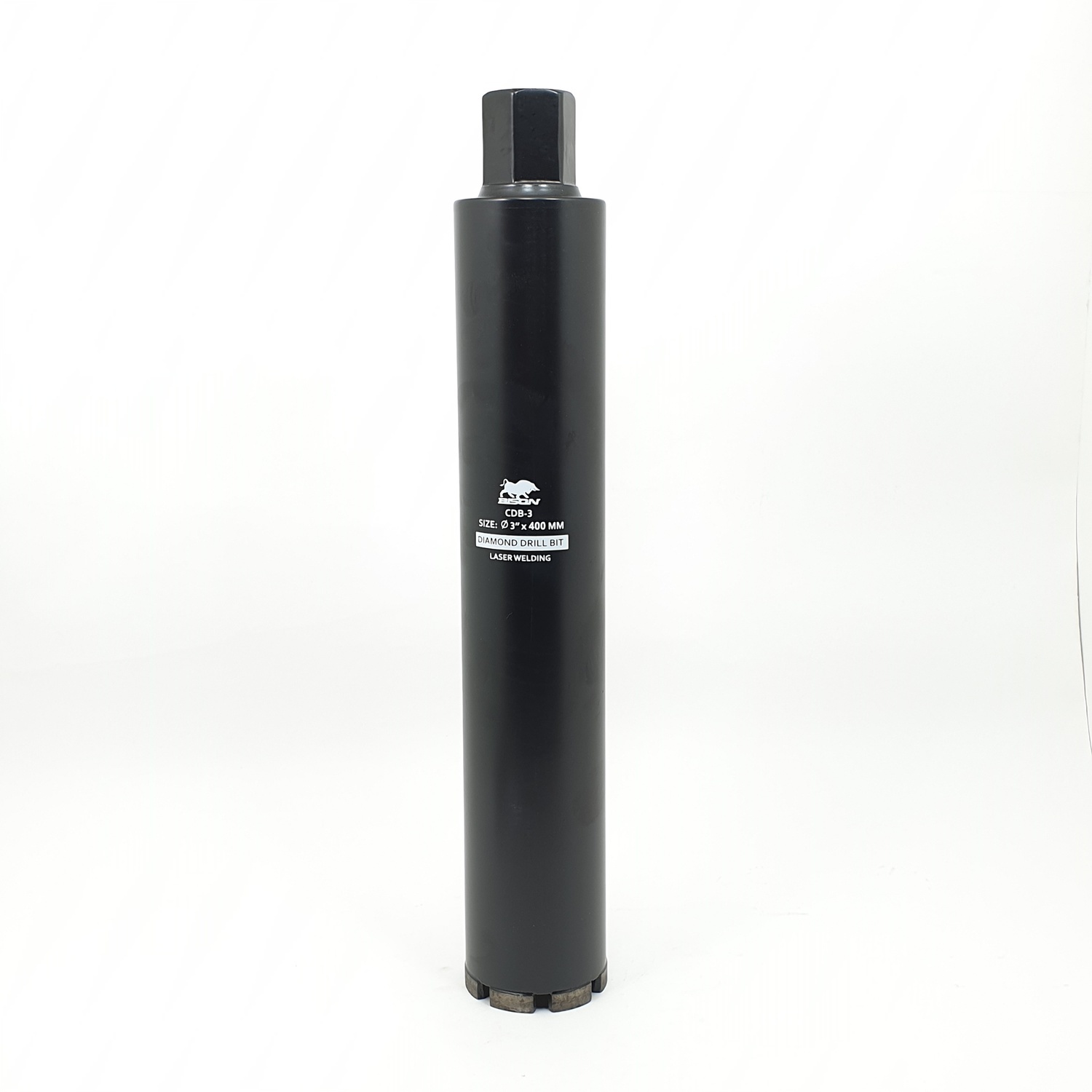 BISON กระบอกคอริ่งเจาะคอนกรีต CDB-3 สีดำ