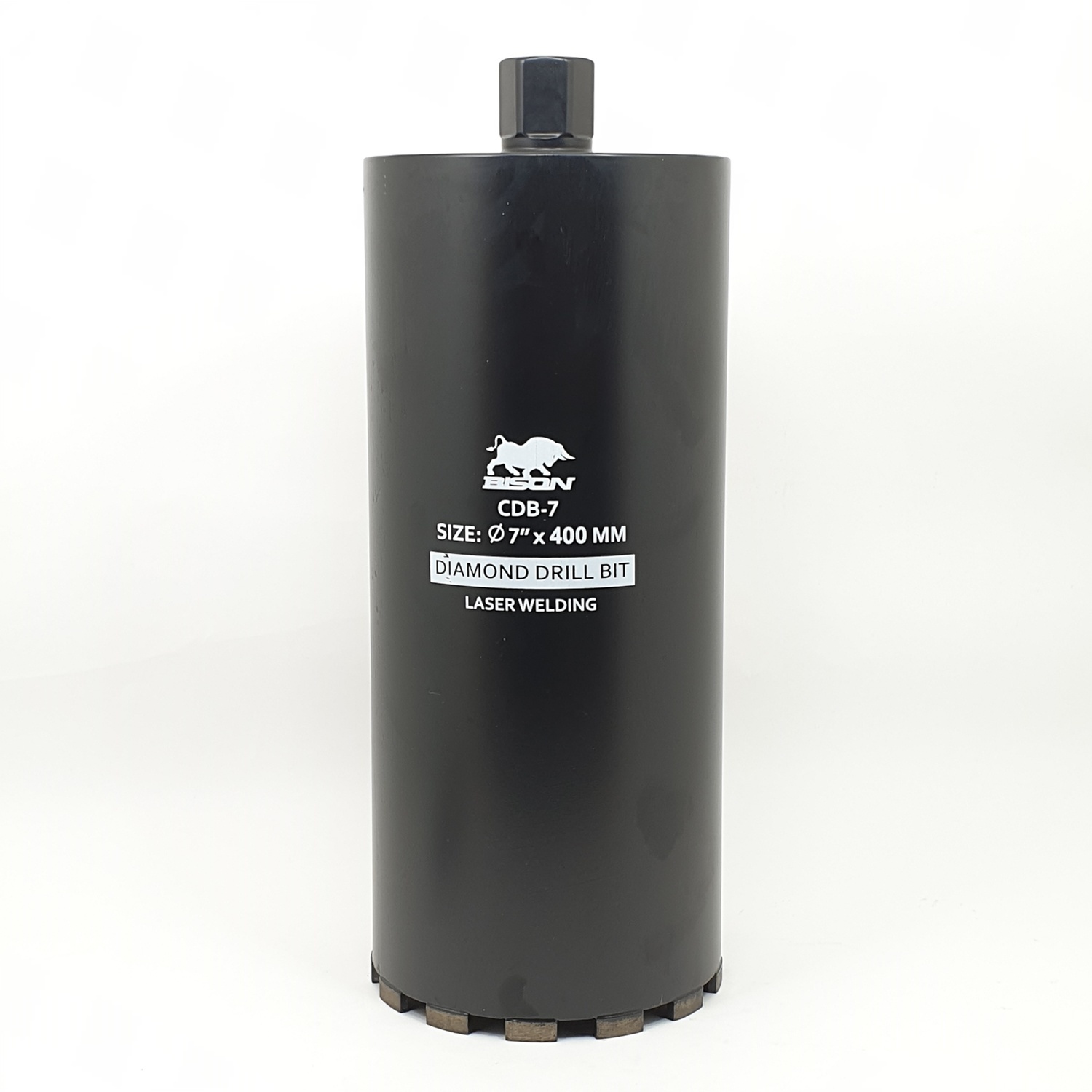 BISON กระบอกคอริ่งเจาะคอนกรีต CDB-7 สีดำ