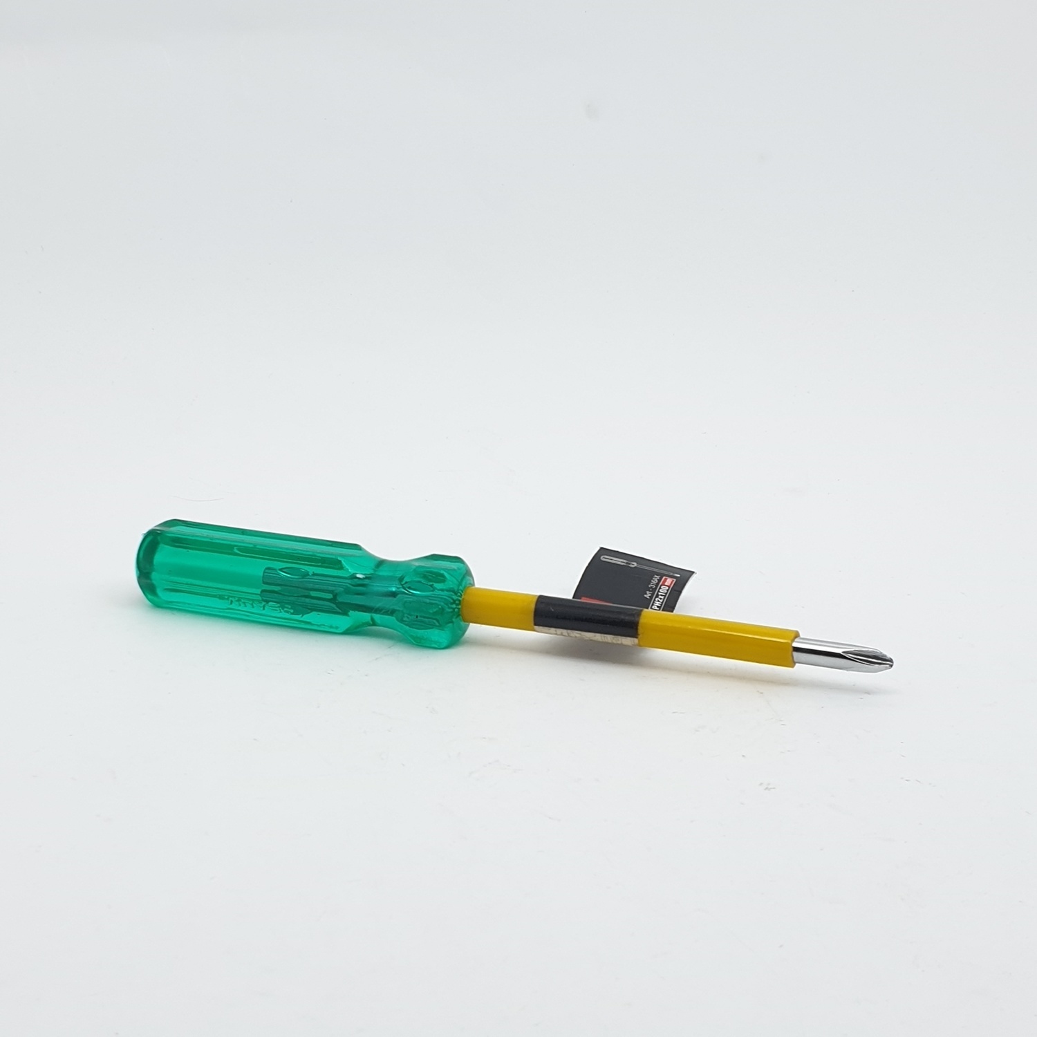 BAUM ไขควงปากแฉก ด้ามเขียว หุ้มฉนวน PH2X100 MM. 316AX