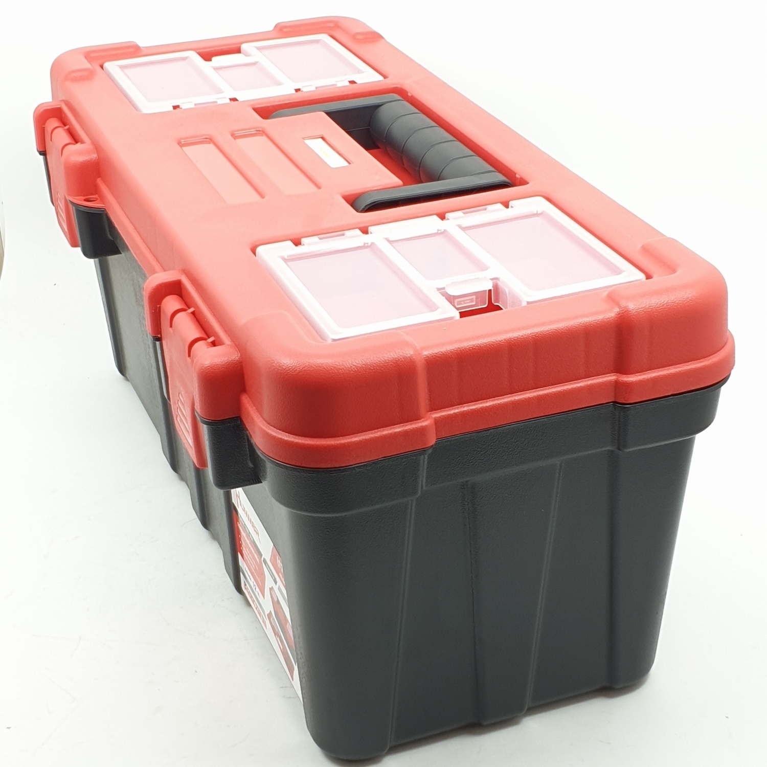 HUMMER กล่องเครื่องมือพลาสติก 17นิ้ว GLB320132 สีแดง-ดำ สีดำ