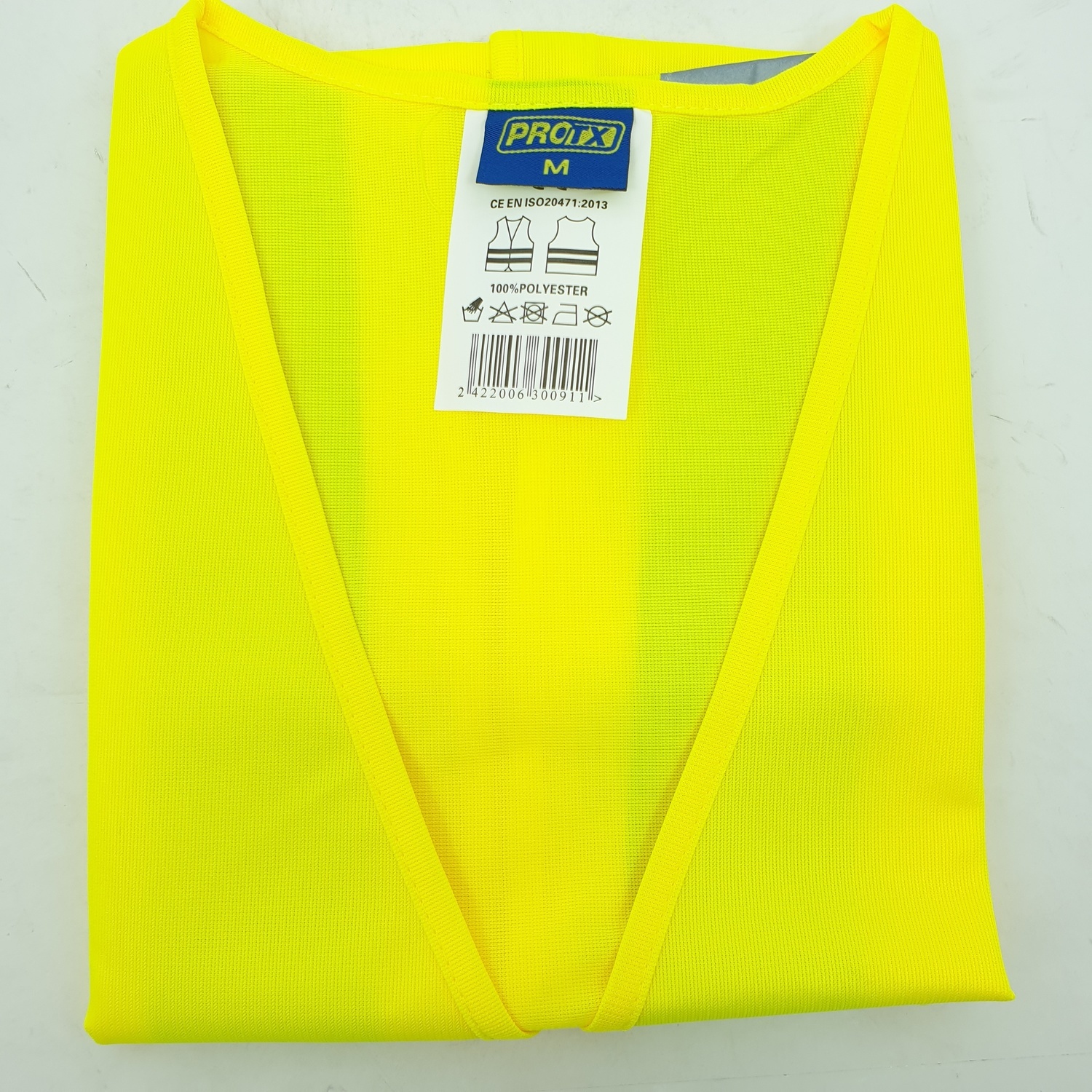 Protx เสื้อจราจรสะท้อนแสง Z0010-H1M ขนาด M สีเหลือง