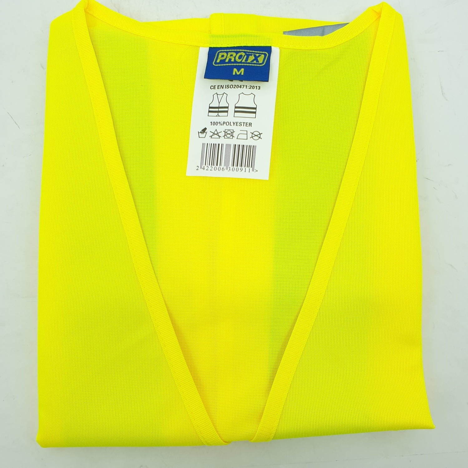 เสื้อจราจรสะท้อนแสง รุ่นZ0010-H1M  ขนาด M ProTx สีเหลือง 