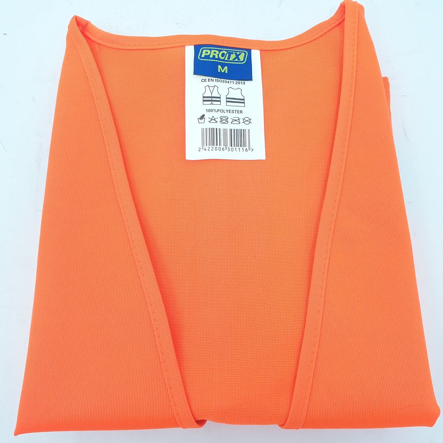 Protx เสื้อจราจรสะท้อนแสง Z0007-J2M ขนาด M สีส้ม
