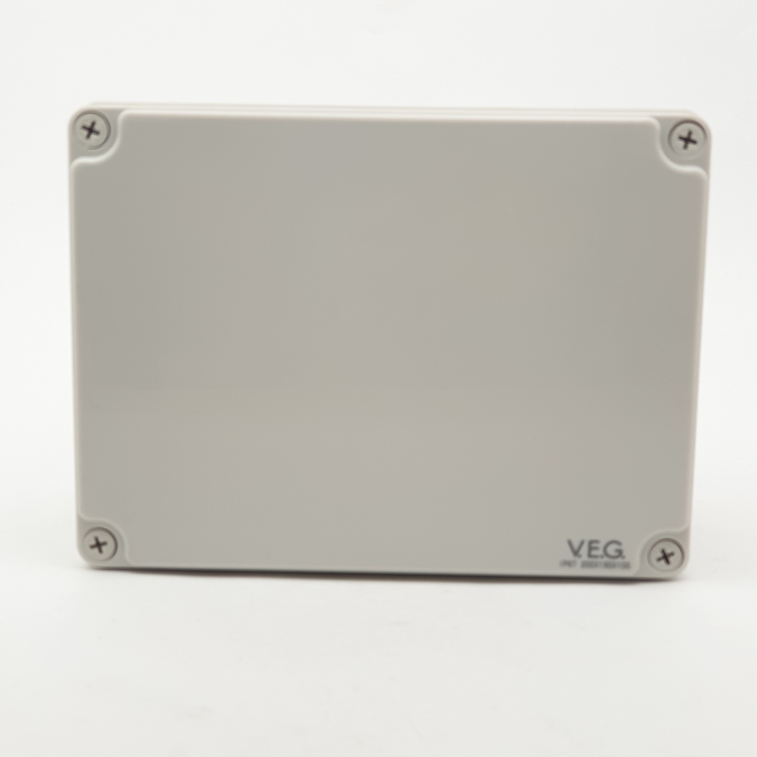 V.E.G กล่องกันน้ำพลาสติก ขนาด 200x200x100mm. THE-17 สีขาว