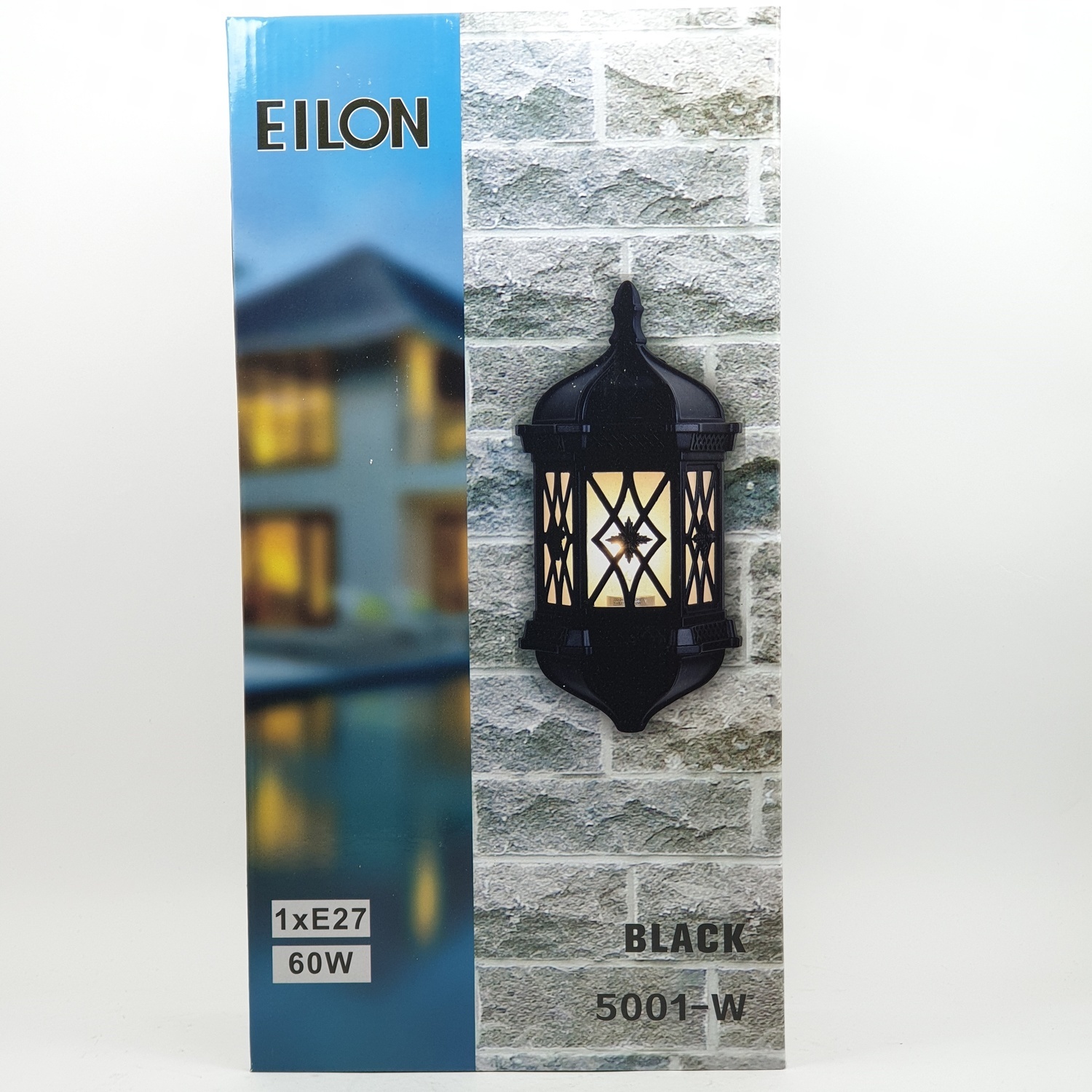 EILON โคมไฟผนัง 5001-W สีดำ