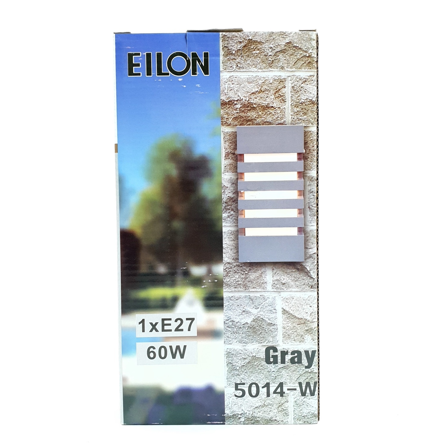EILON  โคมไฟผนัง รุ่น 5014-W สีเทา