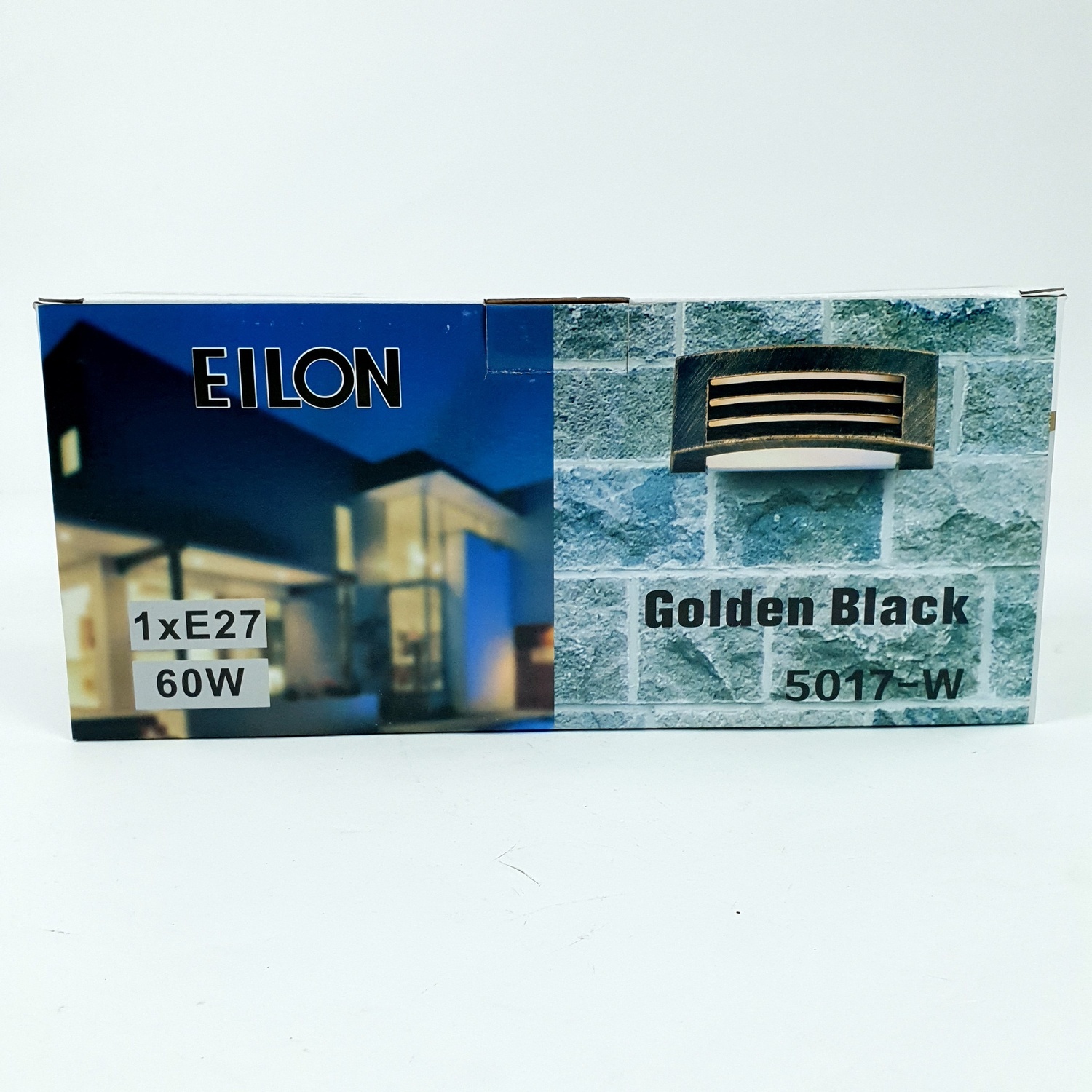 EILON  โคมไฟผนัง รุ่น 5017-W สีดำทอง