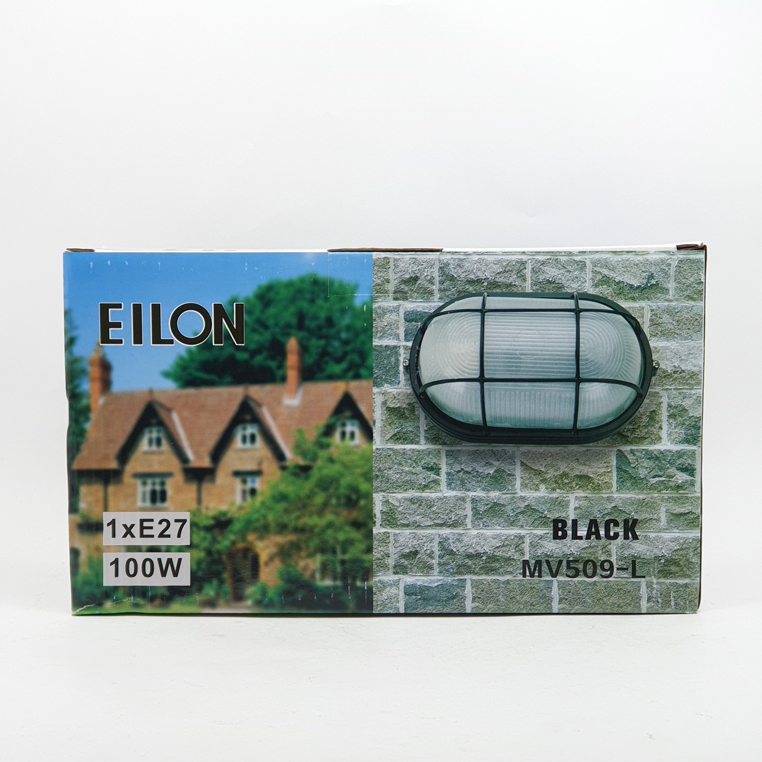 EILON โคมไฟผนัง MV509-L สีดำ