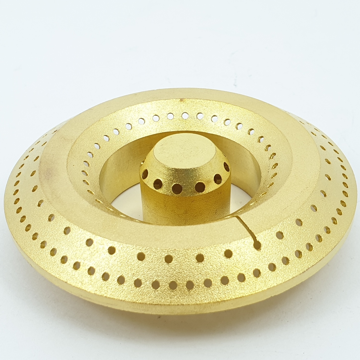 CLOSE ฝาเฟืองทองเหลืองสำหรับเตาแก๊ส (Ø90mm) G056-BR สีทอง
