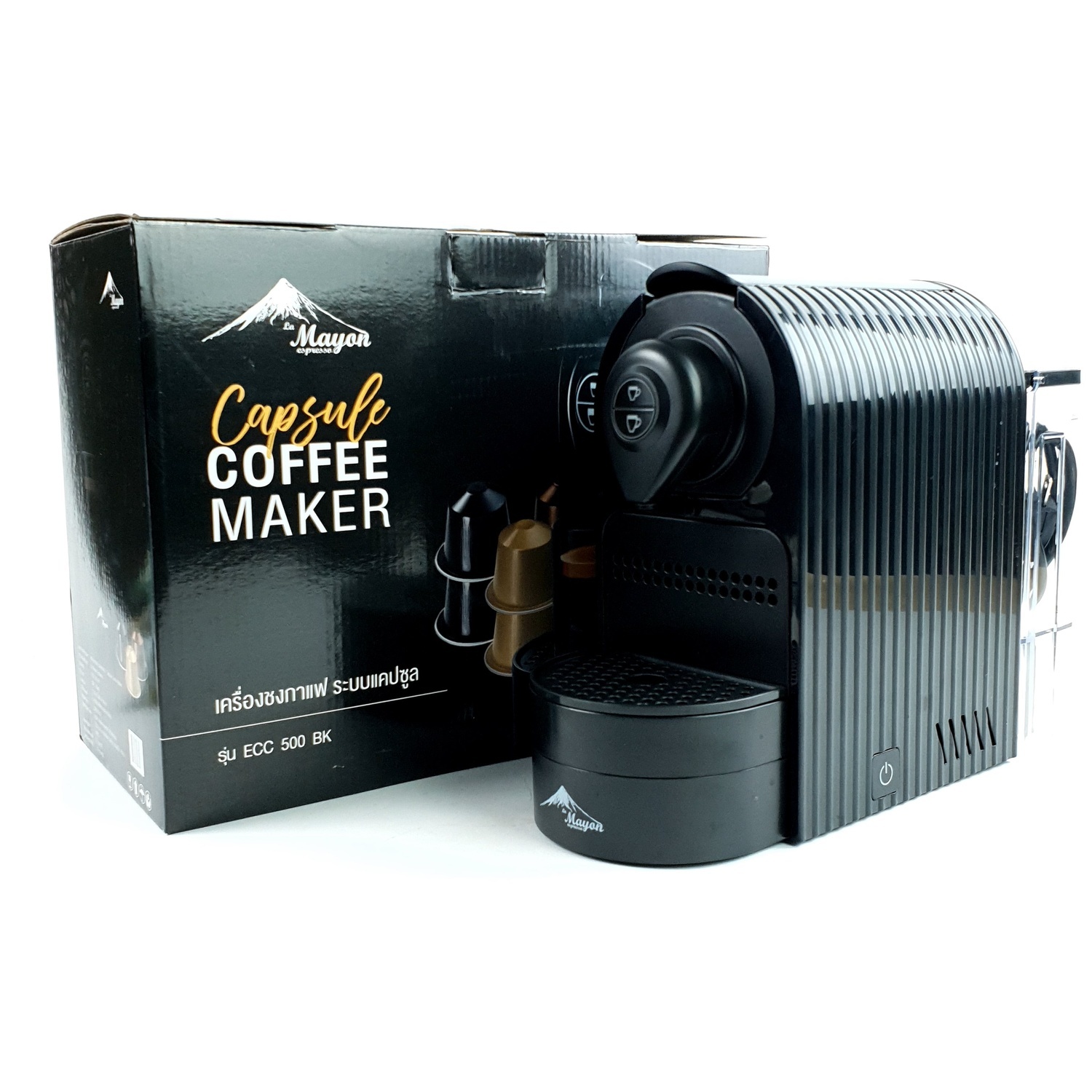 LAMAYON เครื่องชงกาแฟ ECC 500 BK สีดำ