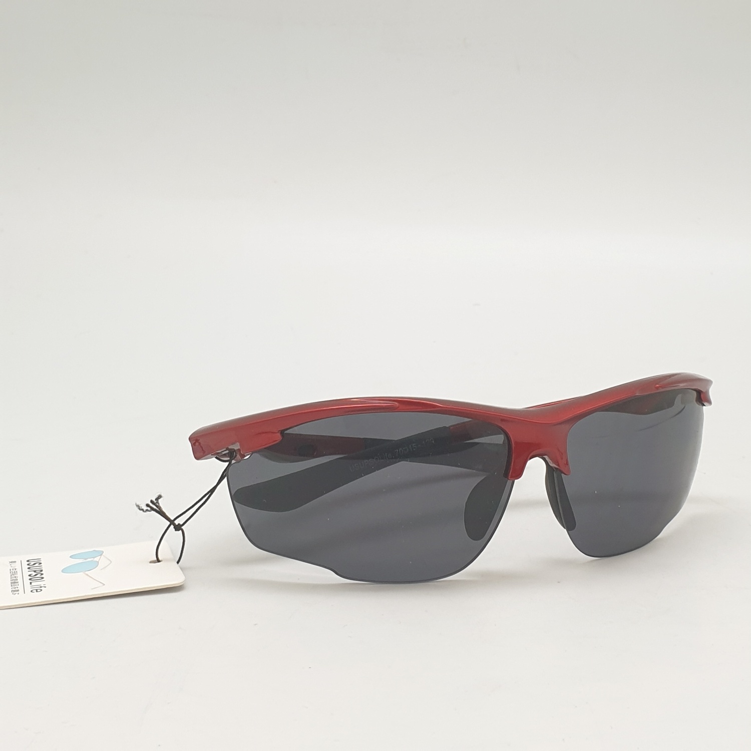 USUPSO แว่นตากันแดด Trendy sport - สีแดง