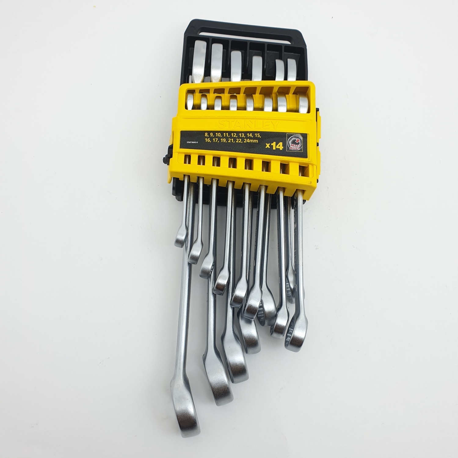 STANLEY ชุดประแจแหวนข้าง ปากตาย 14 ชิ้น รุ่น STMT78092-8