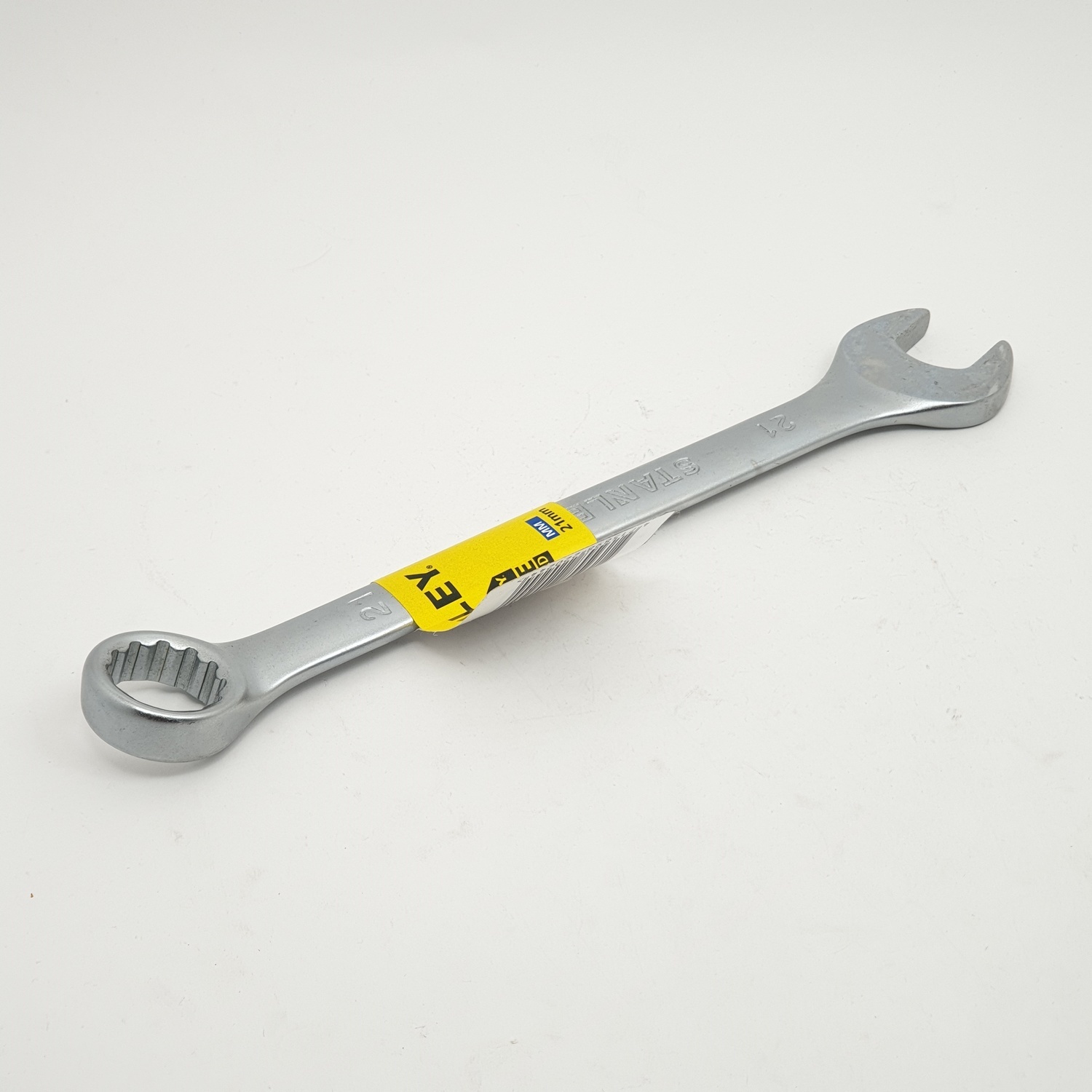 STANLEY ประแจแหวนข้าง ปากตาย 21 มม. STMT80235-8 สีโครเมี่ยม
