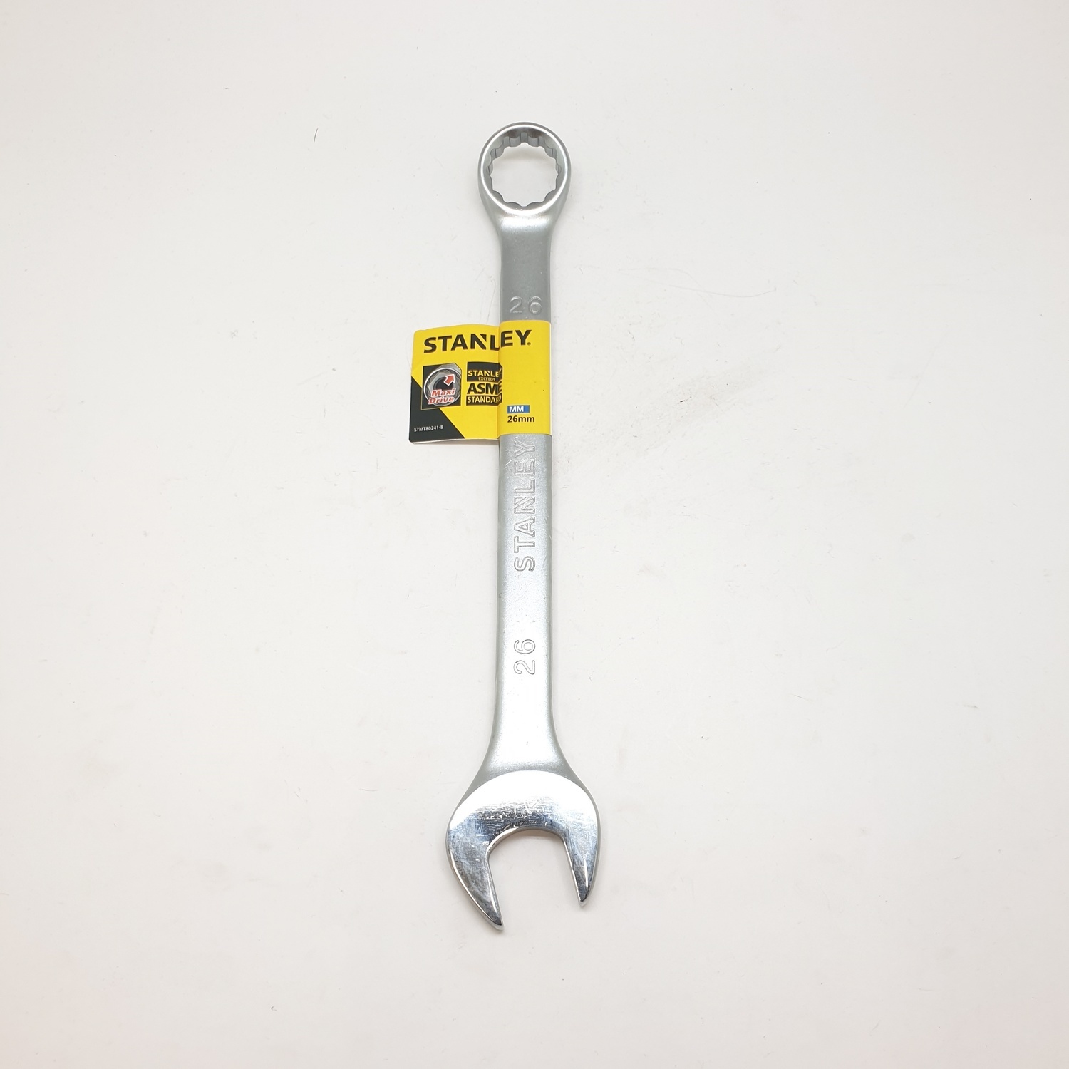 STANLEY ประแจแหวนข้าง ปากตาย 26 มม. STMT80241-8 สีโครเมี่ยม