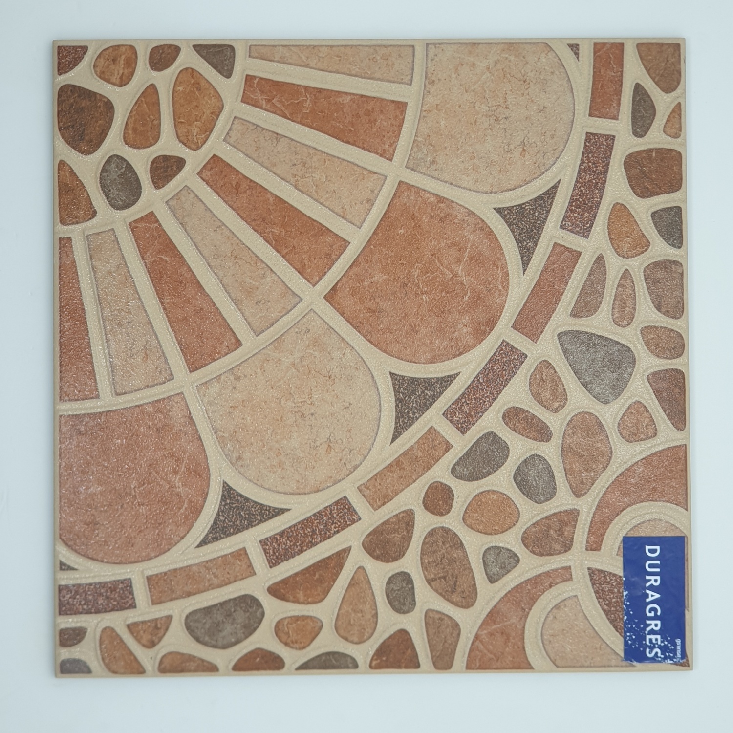 Duragres กระเบื้องปูพื้น-12x12 วังมโนรม-น้ำตาล A. DZ-621 วังมโนรม A. ผิวด้าน ( Matt )