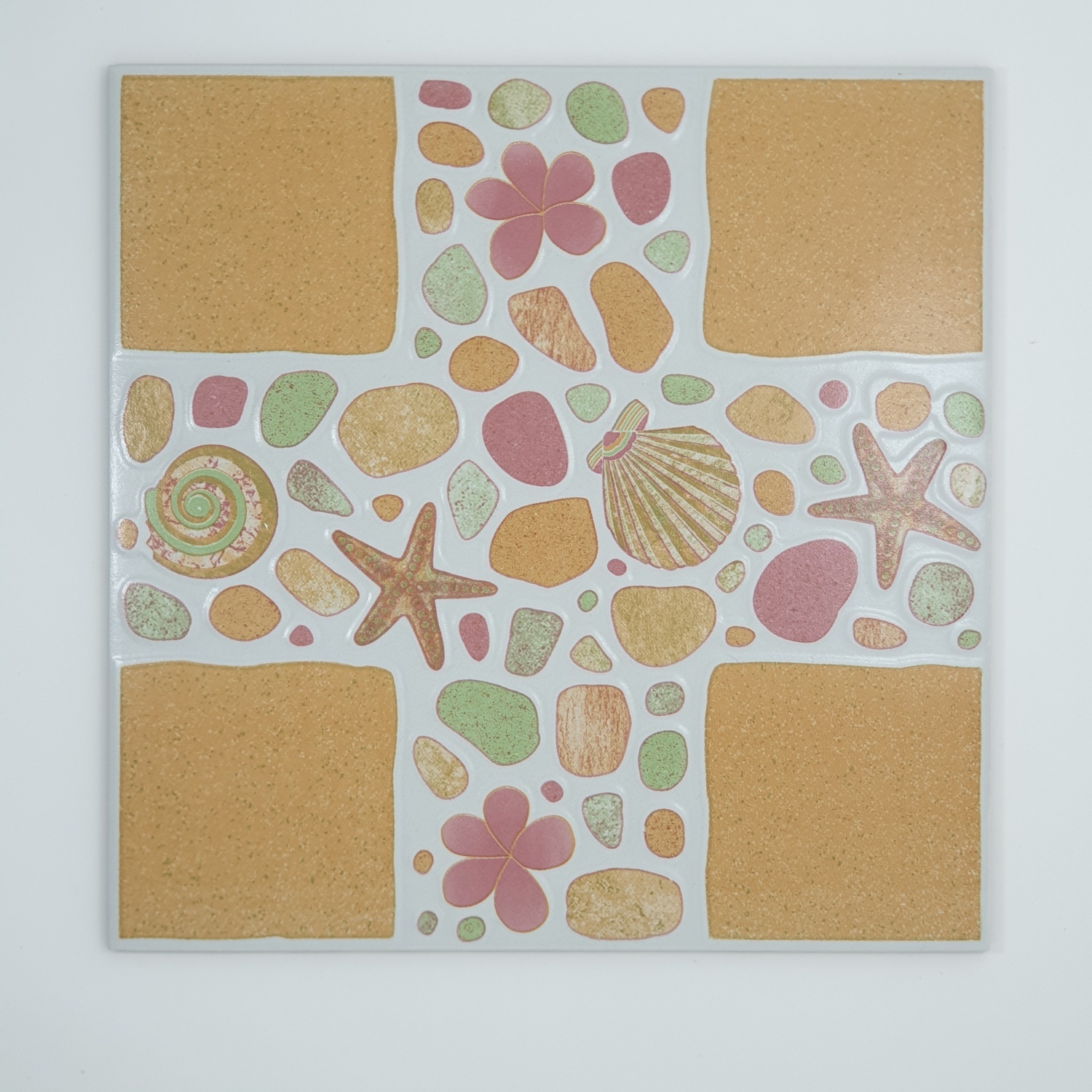 Sosuco กระเบื้องปูพื้นหน้าหยาบ 12x12 สินมณี-เนื้อ A. -