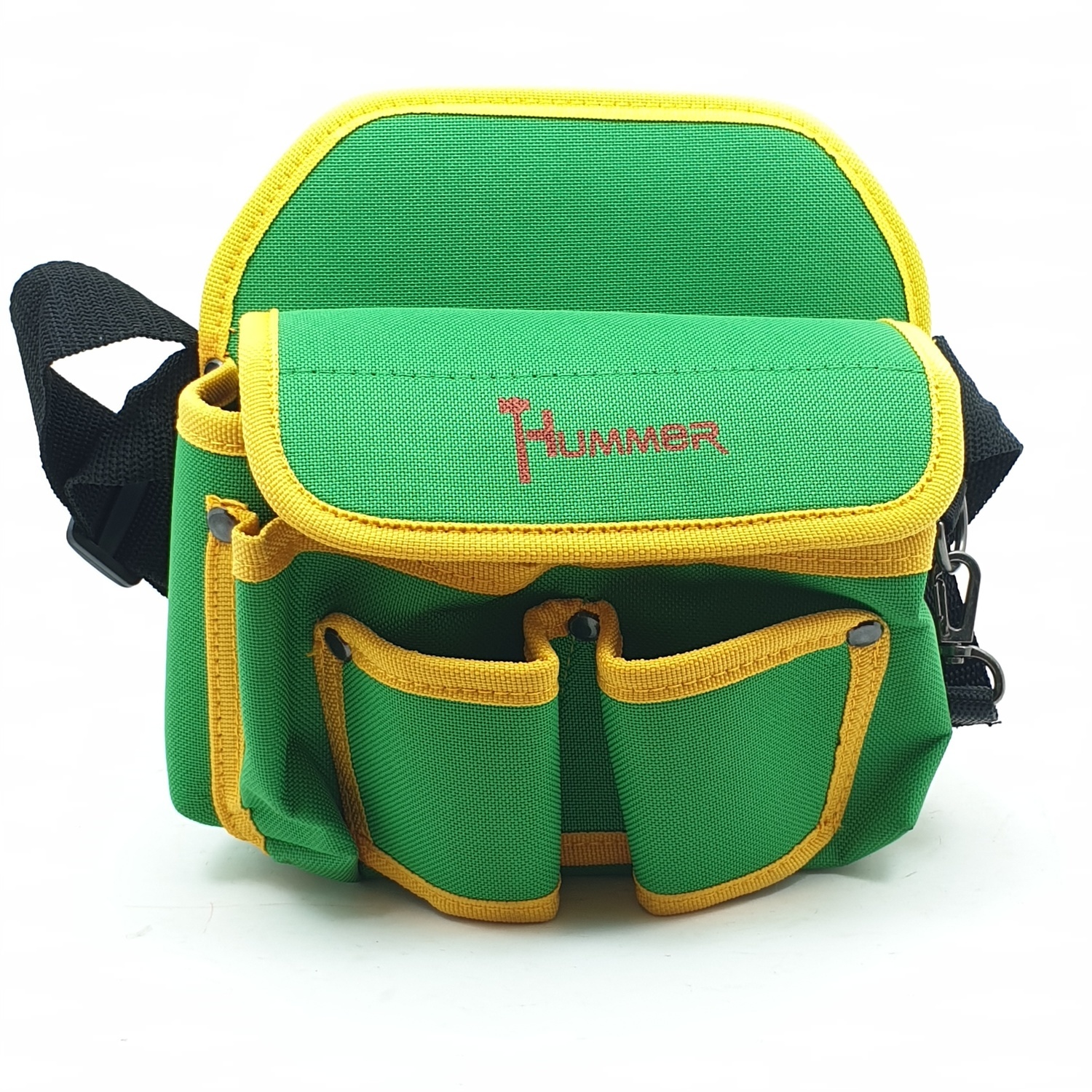 HUMMER กระเป๋าเครื่องมือช่างคาดเอว รุ่น JR-YB03 สีเขียว-เหลือง