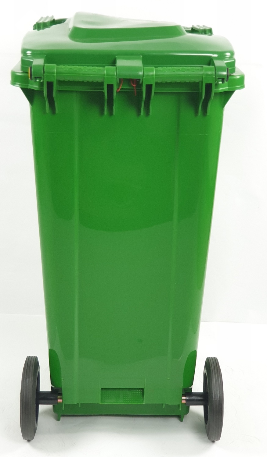 ICLEAN ถังขยะเทศบาลฝาเรียบทรงเหลี่ยม 120 ลิตร รุ่น XDL-120-14G สีเขียว (ขยะเปียก)