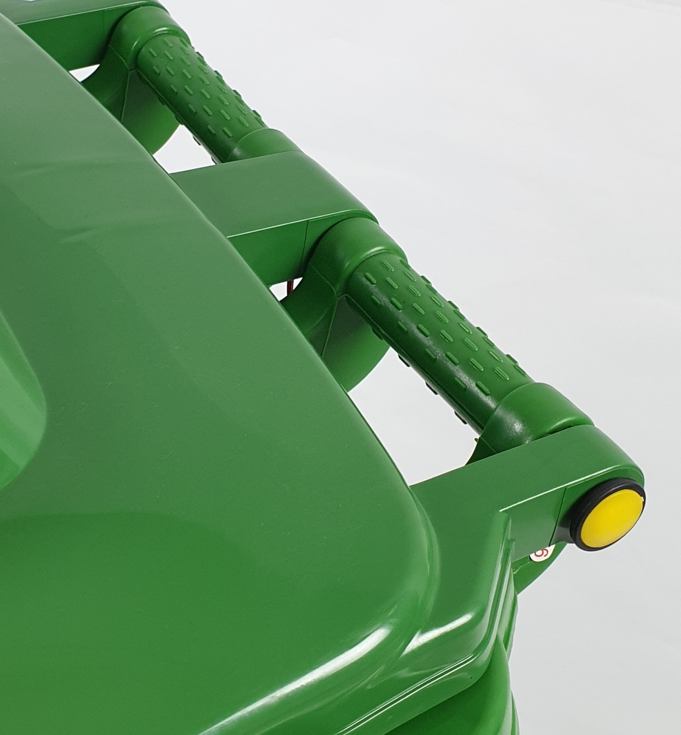 ICLEAN ถังขยะเทศบาลฝาเรียบทรงเหลี่ยม 120 ลิตร รุ่น XDL-120-14G สีเขียว (ขยะเปียก)