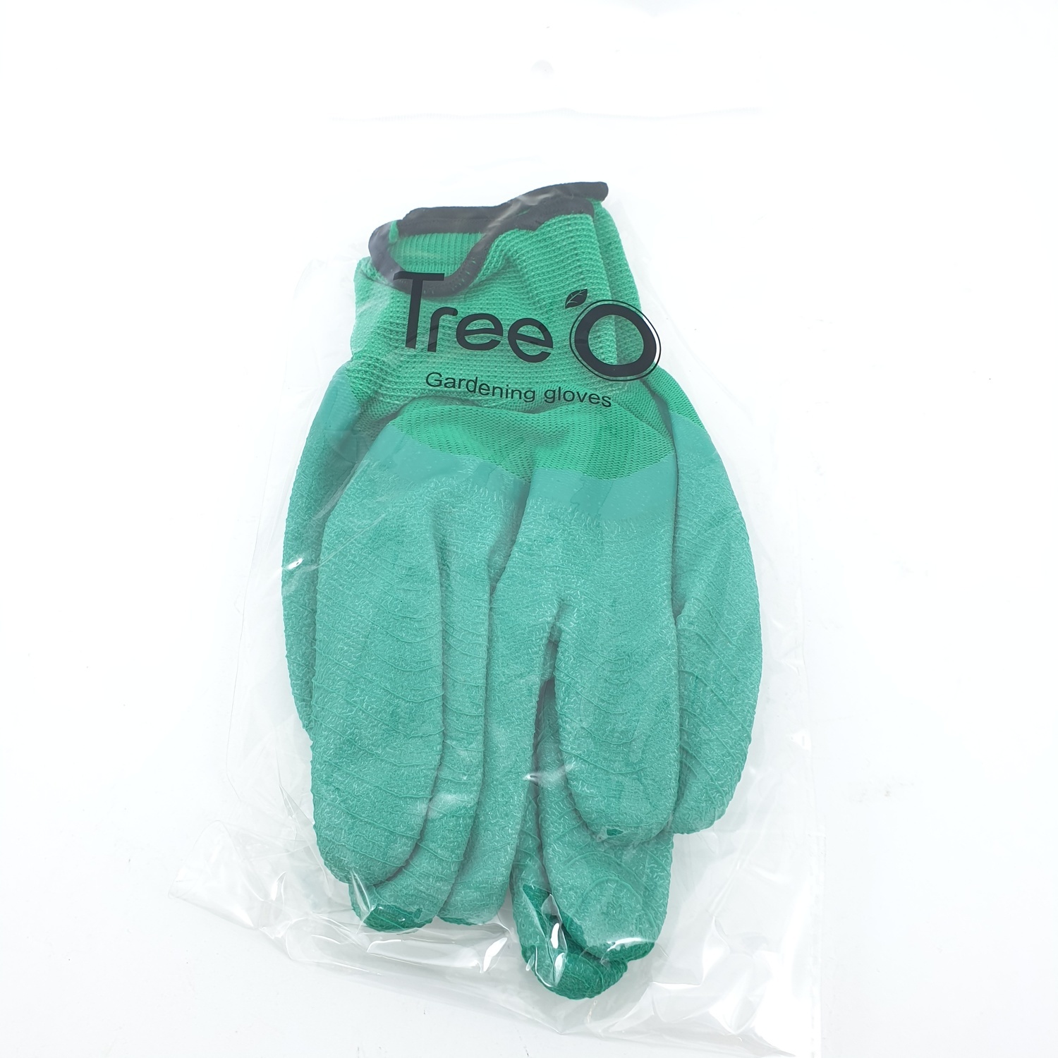 Tree O ถุงมือเคลือบยาง ZBST016 สีเขียว