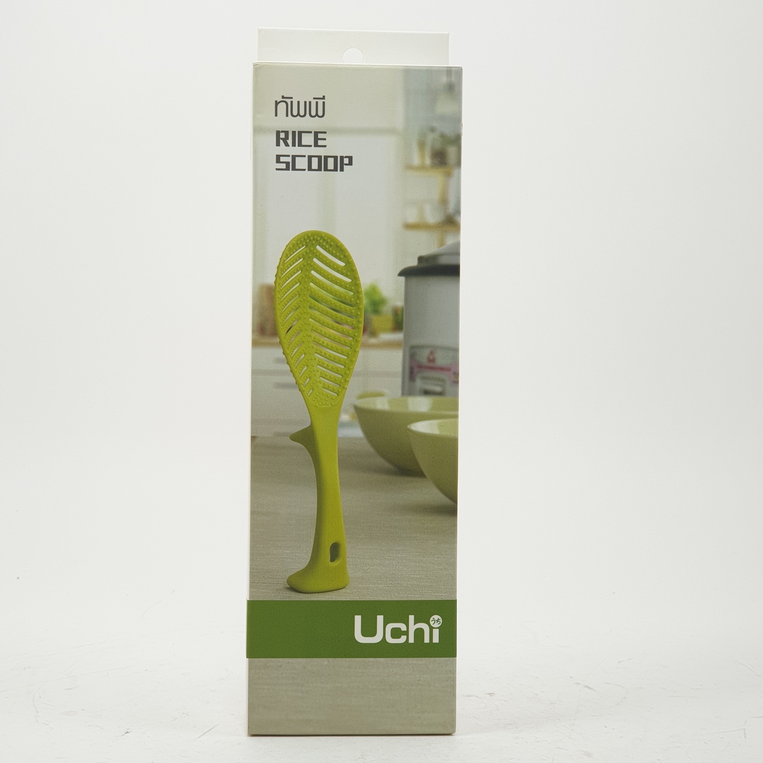 UCHI ทัพพี ขนาด 21.2*3.5*6.5 ซม. A0197-WH สีขาว
